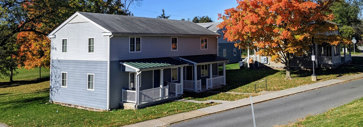 house on a street